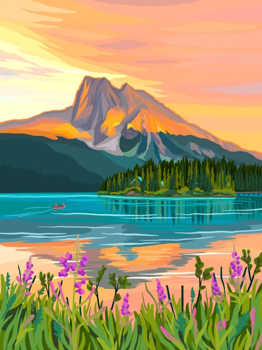 Villager Puzzle 500 Piece Yoho National Park