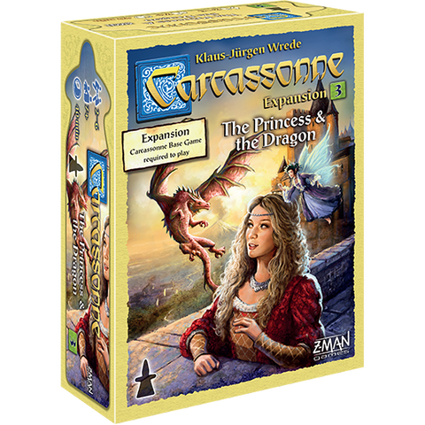 Bg Carcassonne Exp 3: Princess & Dragon