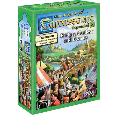 Bg Carcassonne Exp 8: Bridges, Castles and Bazaars