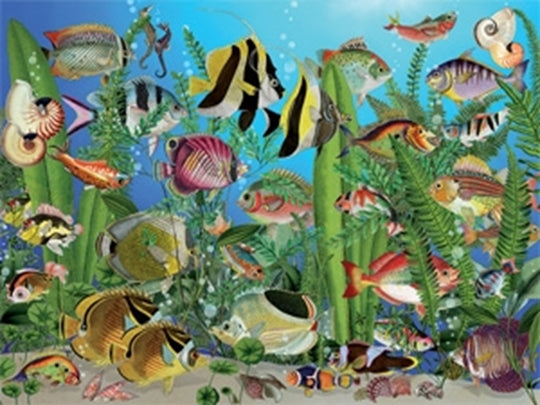 Cobble Hill Puzzle 275 Piece Aquarium