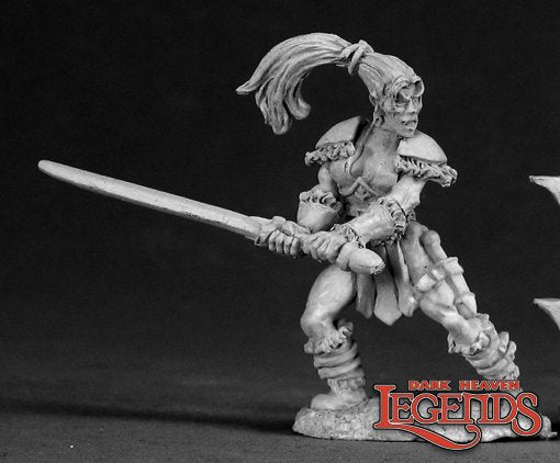 Reaper Mini Rml03019 Lathula, Female Barbarian