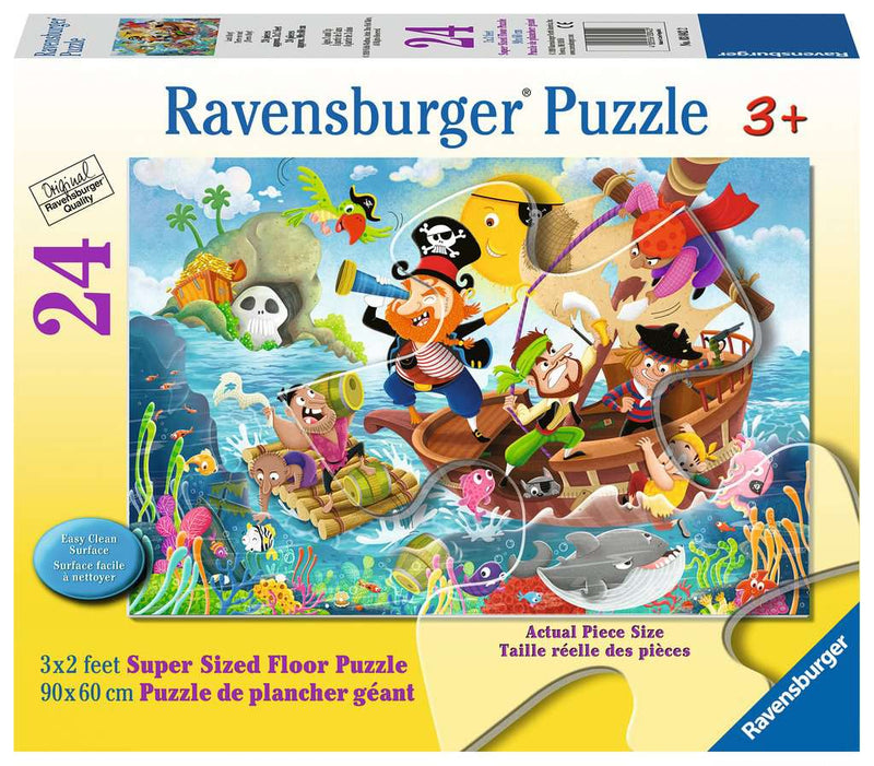 Ravensburger Puzzle 24 Piece Land Ahoy! (super Sized)