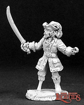 Reaper Mini Rm03164 Captain Hook, Pirate