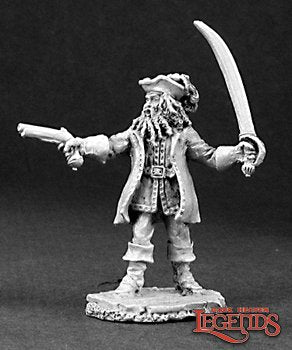 Reaper Mini Rm03176 Blackbeard The Pirate
