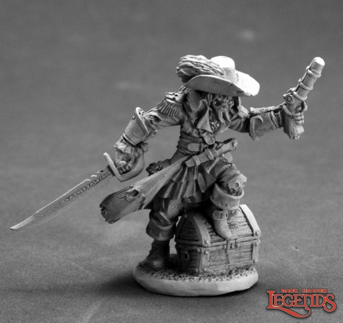 Reaper Mini Rm03615 Captain Razig, Undead Pirate