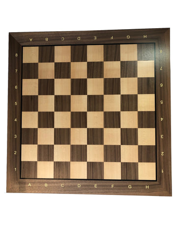 Chess Board Walnut 21 1/4" 2 1/4" Sq  We06-2521