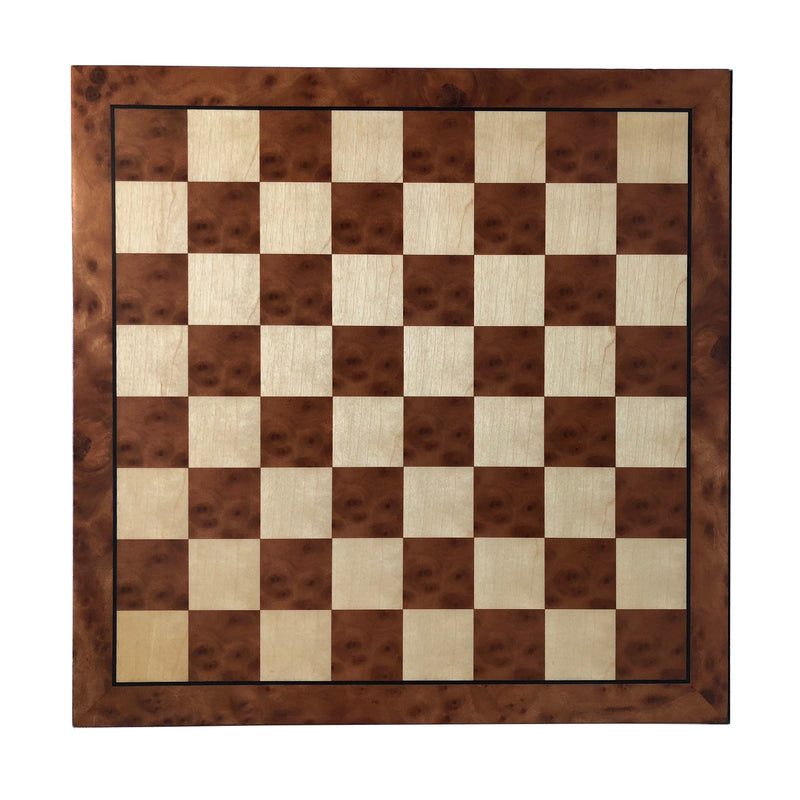 Chess Board Camphor 15" 1 5/8" Sq  We06-6417