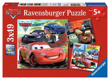 Ravensburger Puzzle 3x49 Piece Worldwide Racing Fun