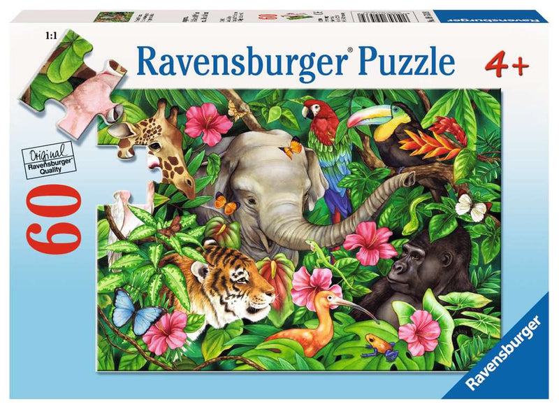 Ravensburger Puzzle 60 Piece Tropical Friends