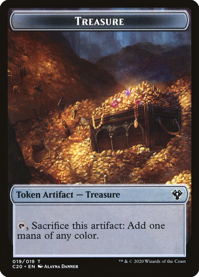 Treasure Token [Commander 2020 Tokens]
