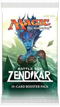 MTG Battle For Zendikar Booster