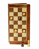Chess Magnetic Wood Folding WE10-4407