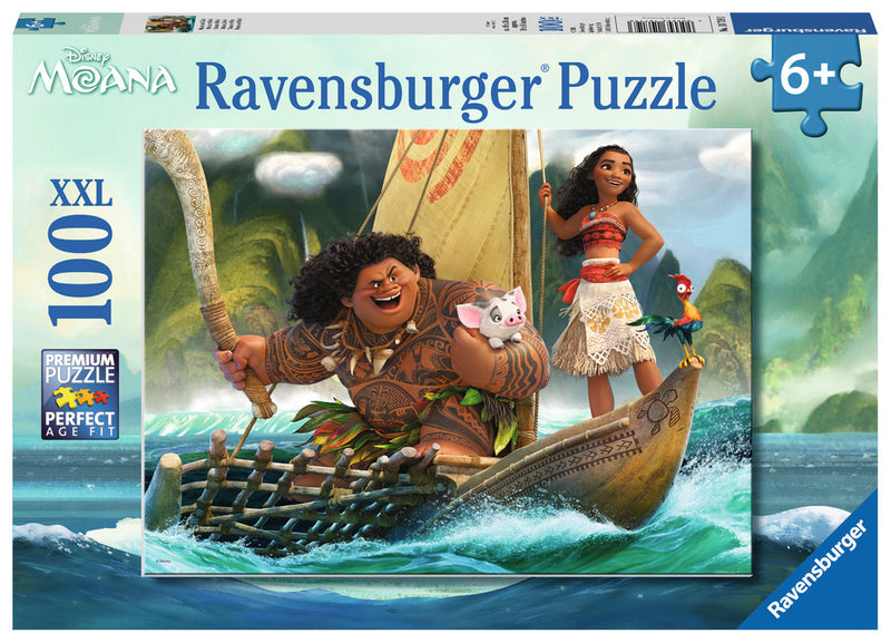 Ravensburger Puzzle 100 Piece Moana And Maui