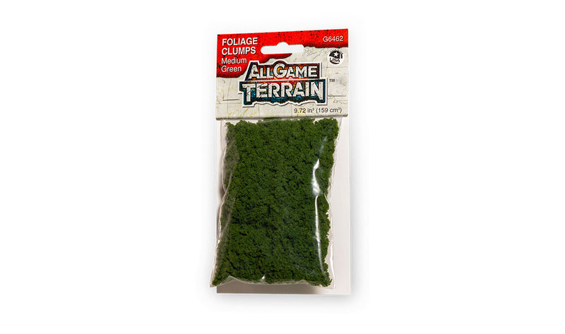 All Game Terrain Medium Green Foliage Clumps