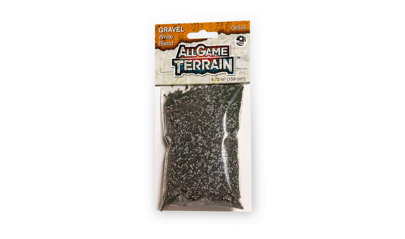 All Game Terrain White Blend Gravel