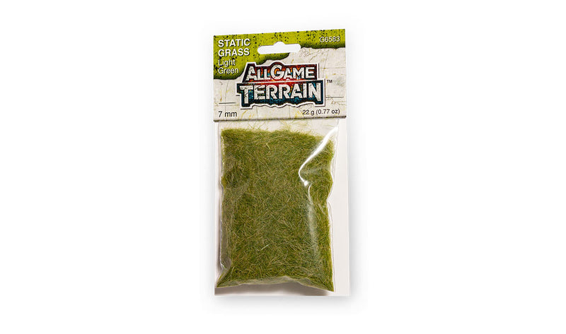 All Game Terrain Light Green Static Grass 7mm