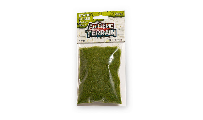 All Game Terrain Medium Green Static Grass 7mm