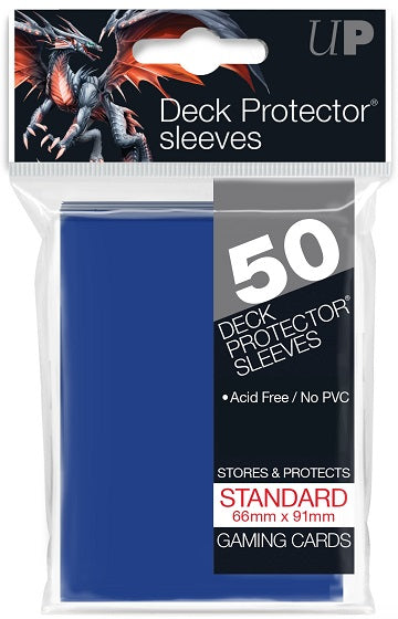 Ultra PRO Sleeves: Deck Protector Solid Blue (50)