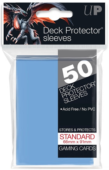 Ultra PRO Sleeves: Deck Protector Solid Light Blue (50)