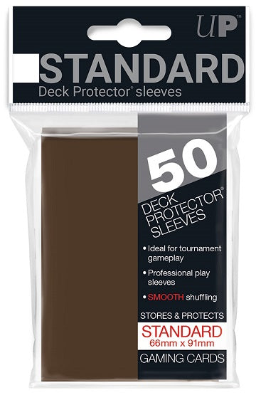 Ultra PRO Sleeves: Deck Protector Solid Brown (50)