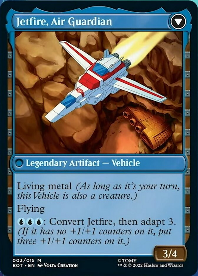 Jetfire, Ingenious Scientist // Jetfire, Air Guardian [Transformers]