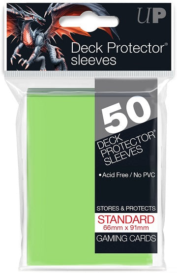 Ultra PRO Sleeves: Deck Protector Solid Lime Green (50)