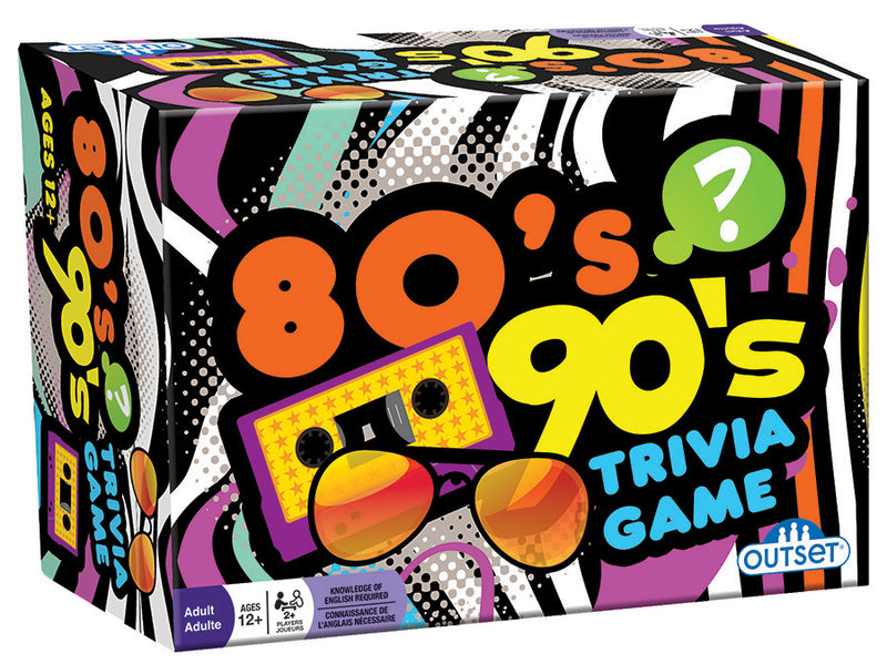 PG 80s & 90s Trivia Game