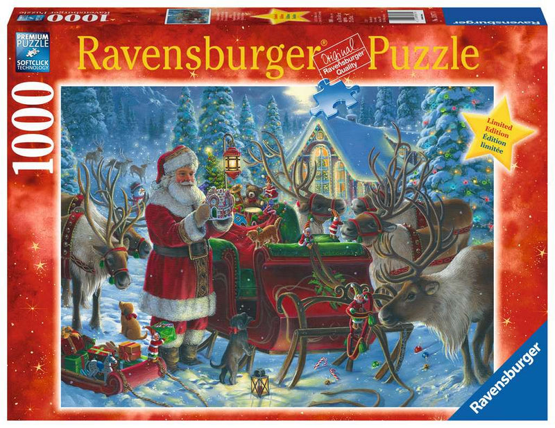 Ravensburger Puzzle 1000 Pcs Packing the Sleigh