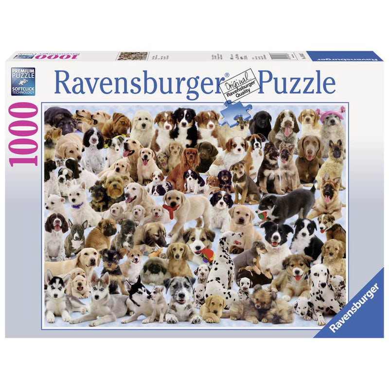 Ravensburger Puzzle 1000 Pcs Dog's Galore