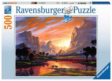 Ravensburger Puzzle 500 Piece Tranquil Sunset
