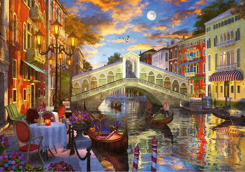 Ravensburger Puzzle 1000 Piece Sunset Over Rialto