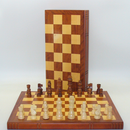 Chess 15" Wood Folding Book style Chess Set
