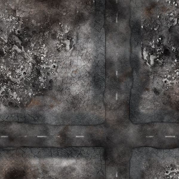 Frontline Gaming Mat 44"x60" 15mm Stalingrad