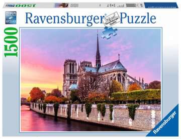 Ravensburger Puzzle 1500 Piece Picturesque Notre Dame