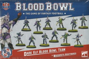 GW Blood Bowl Dark Elf Team: The Naggaroth Nightmares