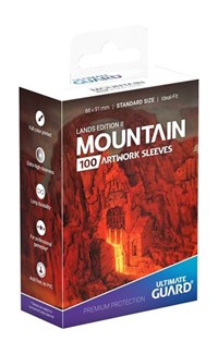 Ultimate Guard Sleeves: Lands Edition II Mountain (100)
