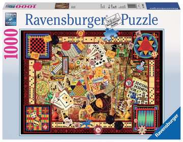 Ravensburger Puzzle 1000 Piece Vintage Games