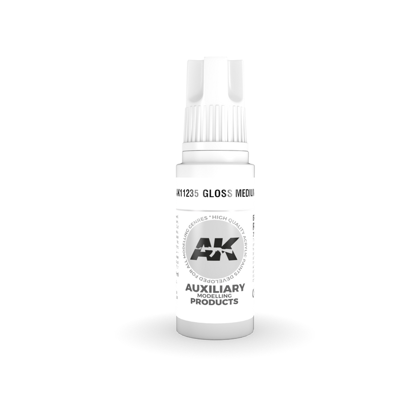 AK Interactive 3rd Gen Acrylic Gloss Medium 17ml