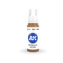 AK Interactive 3rd Gen Acrylic Rusty Brass Metallic 17ml