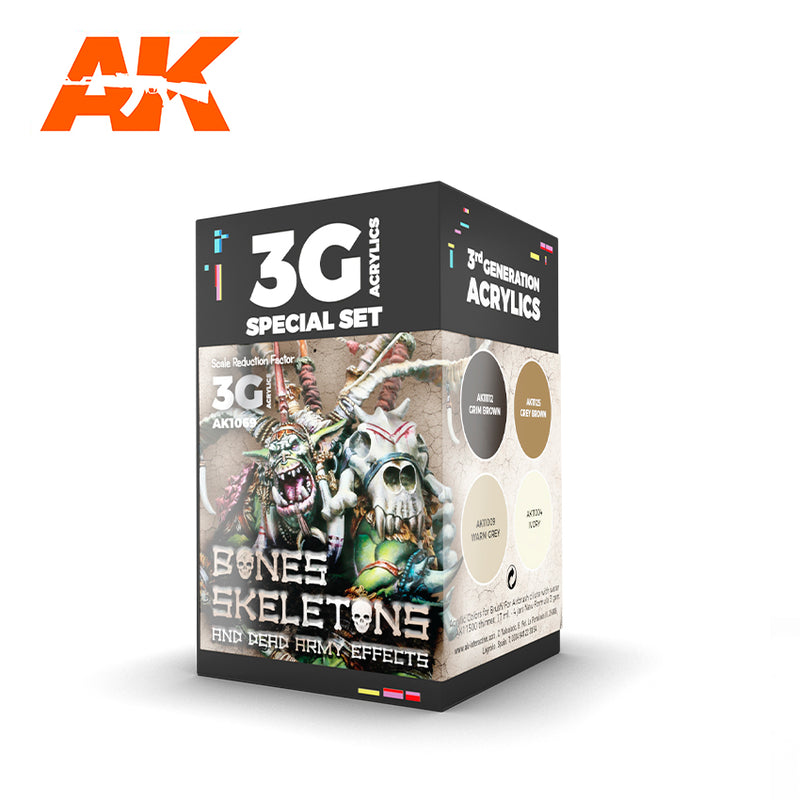 AK Interactive Paint Set Bones and Skeletons