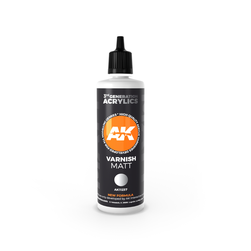 AK Interactive 3rd Gen Matt Varnish 100ml