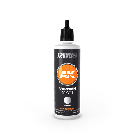 AK Interactive 3rd Gen Matt Varnish 100ml