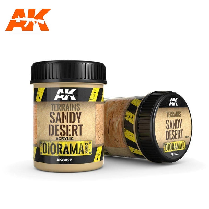 AK Interactive Terrains Sandy Desert - 250ml (Acrylic)