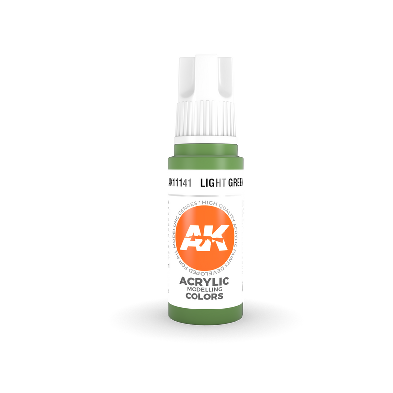 AK Interactive 3rd Gen Acrylic Light Green 17ml