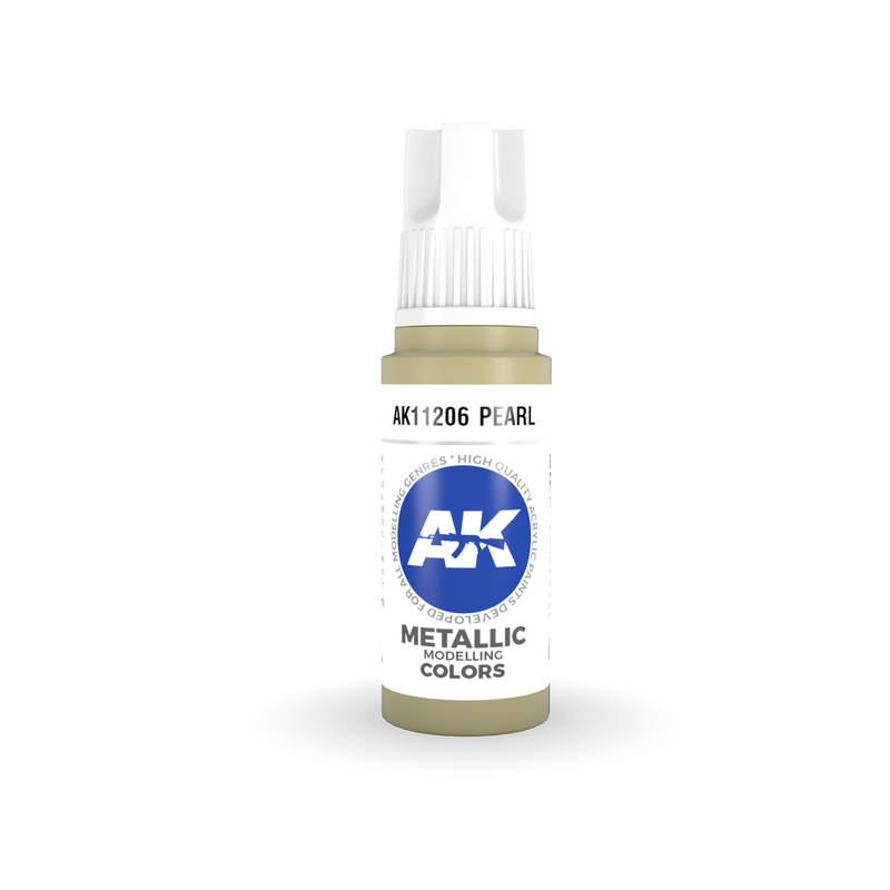 AK Interactive 3rd Gen Acrylic Pearl Metallic 17ml