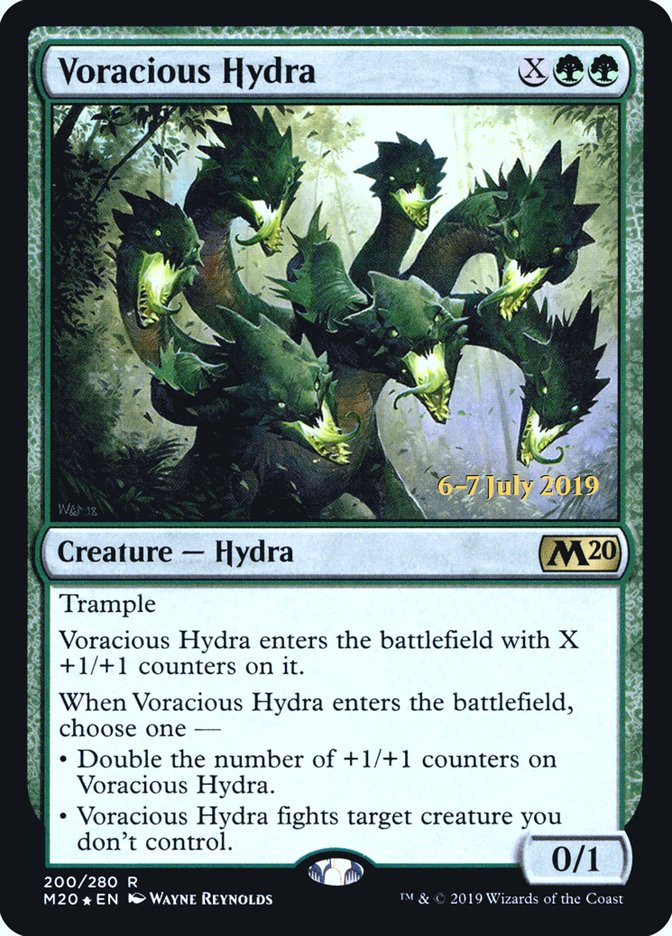 Voracious Hydra [Core Set 2020 Prerelease Promos]