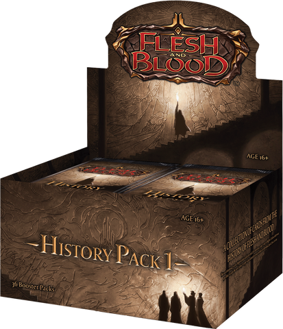 FaB Flesh and Blood History Pack 1 Booster Box