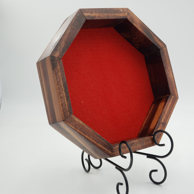 Calder's Craft Handmade Polygonal Dice Tray
