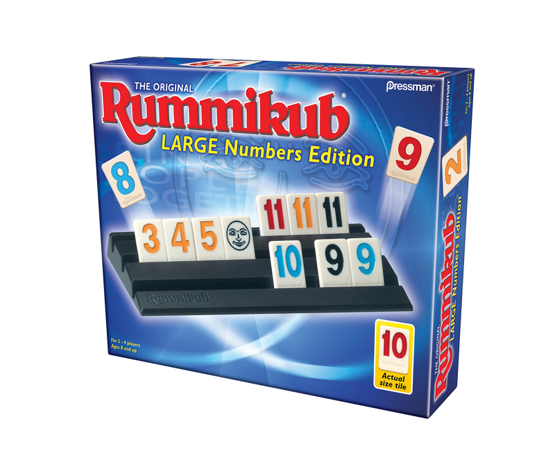 Mg Rummikub Large Numbers Edition