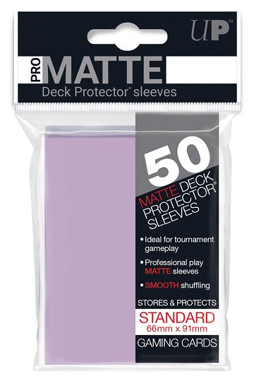Ultra PRO Sleeves: Deck Protector Matte Lilac (50)